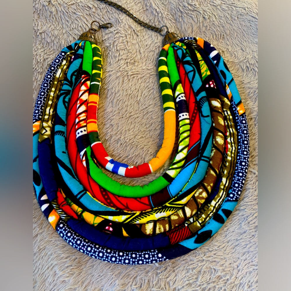 Tribal bohemian necklace